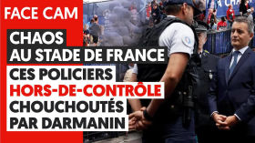 CHAOS AU STADE DE FRANCE : CES POLICIERS HORS-DE-CONTRÔLE CHOUCHOUTÉS PAR DARMANIN by Le Média