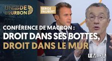 CONFÉRENCE DE MACRON : DROIT DANS SES BOTTES, DROIT DANS LE MUR by Un Petit Coup de Bourbon